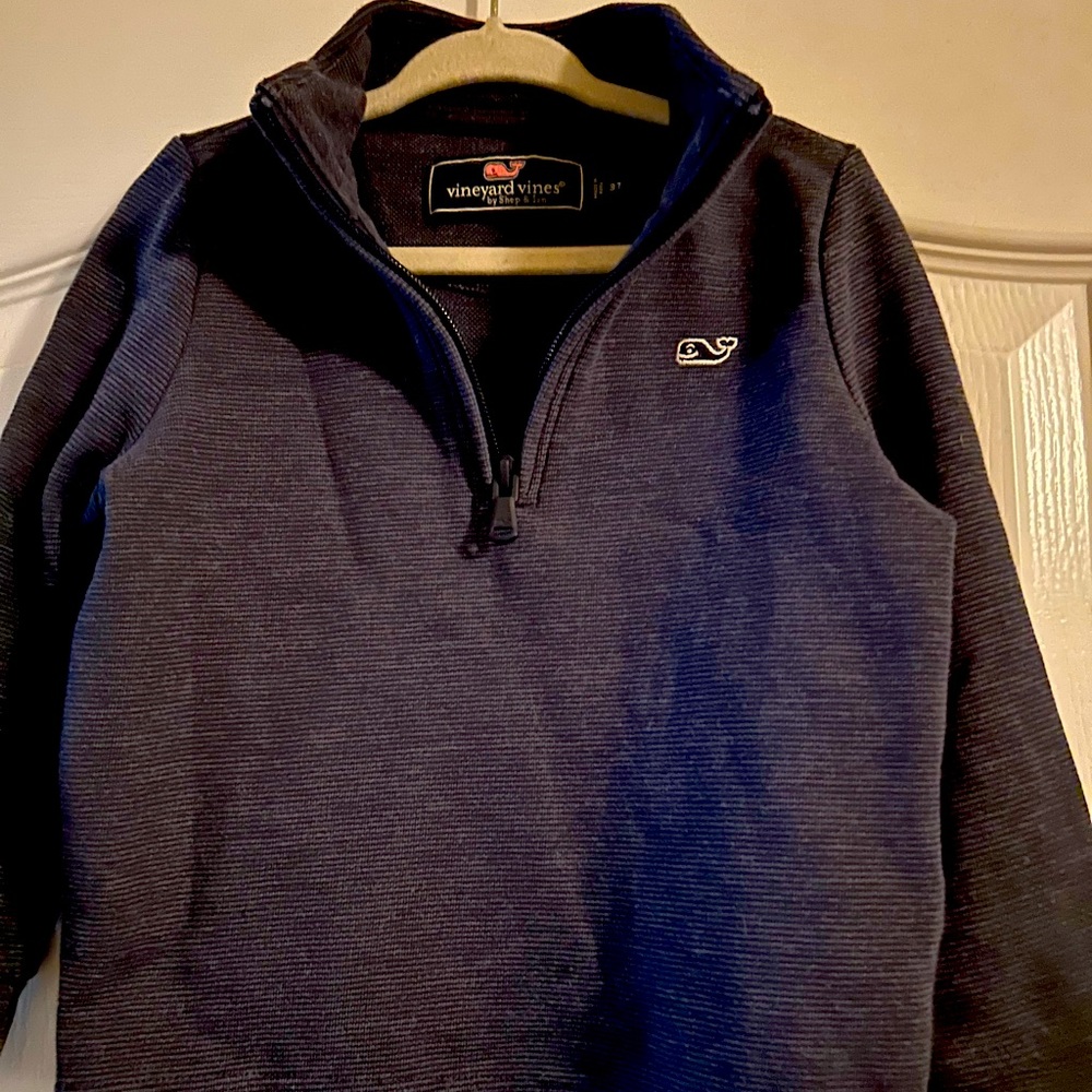 Boys navy 3T Vineyard Vines Pullover